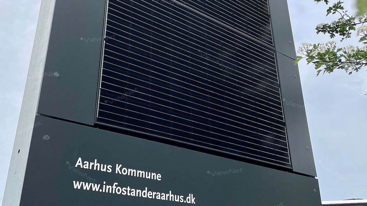Solar-LED-Infomasten