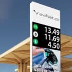 ViewNet E-Mobility Charging LED price sign 2