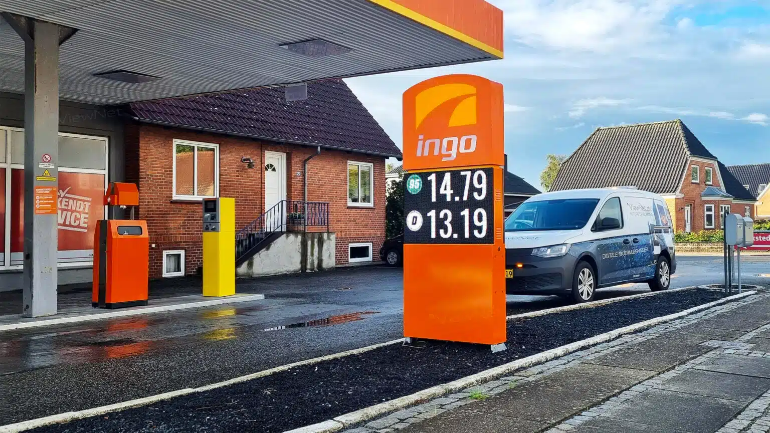 Udendørs Ingo LED infopylon