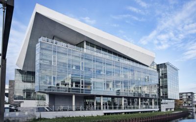Et billede af Novo Nordisk fondens hovedkvarter.
