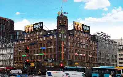 ViewNet Pro LED · Fassade großer Bildschirm · Rådhuspladsen