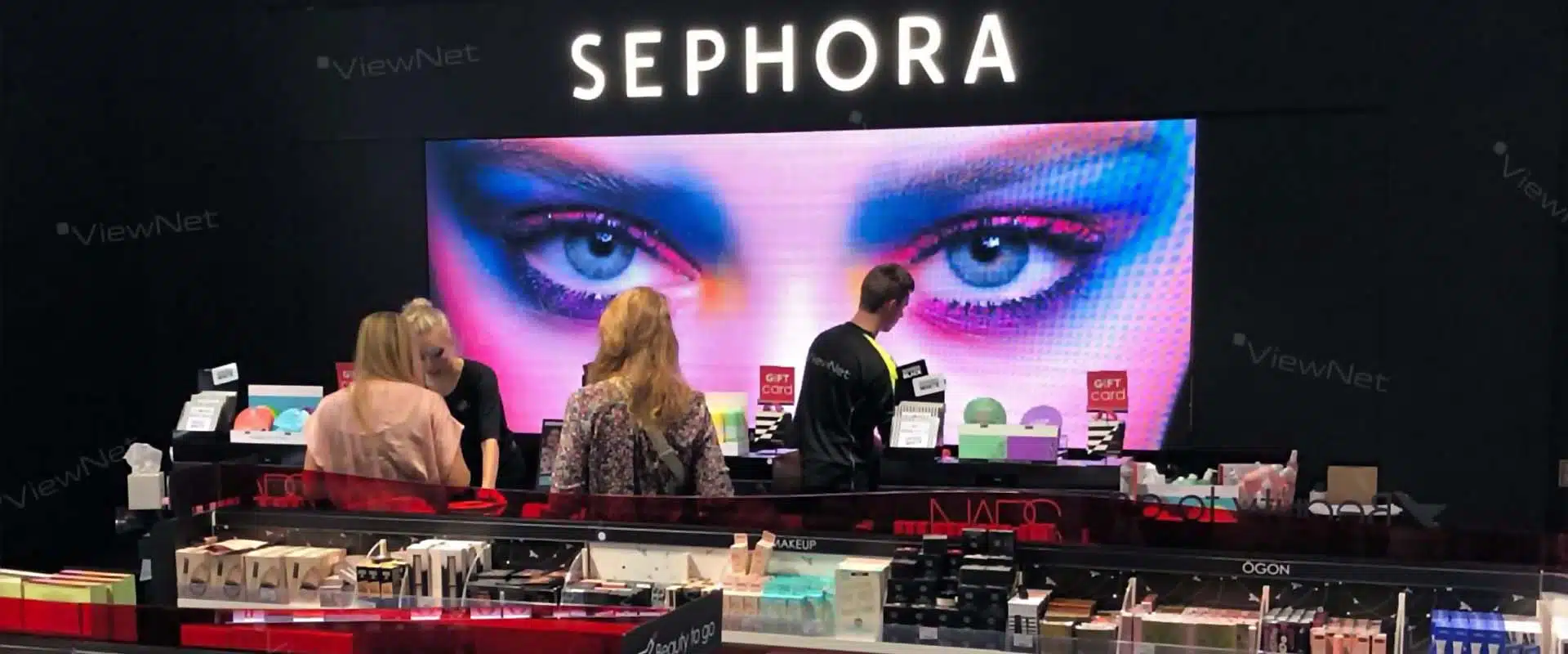 viewnet-pro-led-retailhandel-sephora-Malmø